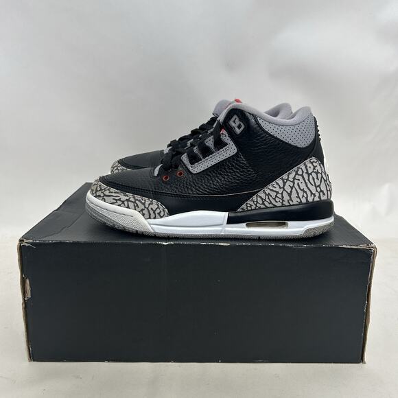 Nike Air Jordan Retro 3 BG “Black Cement” 2018 - Picture 6 of 10